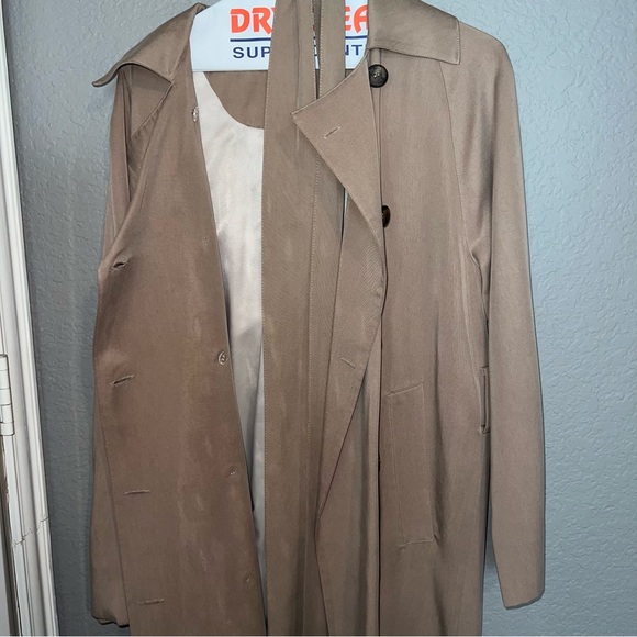 Reformation Tan Trench Coat NWOT - Picture 11 of 12